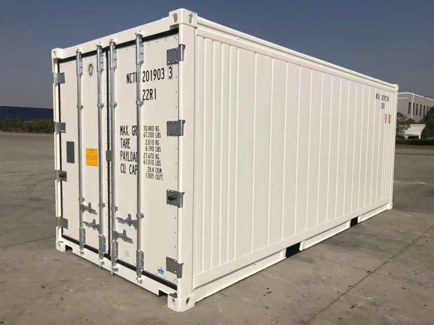 giá container lạnh 20 feet