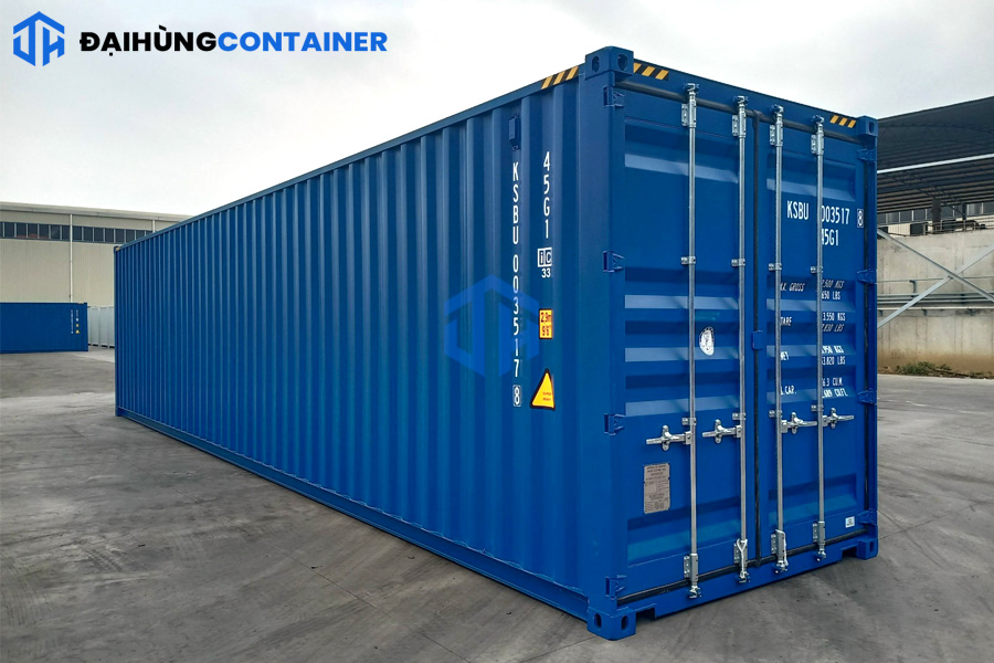 Đại Hùng Container chuyên bán container khô cũ 20feet giá rẻ chất lượng tại Bắc Ninh