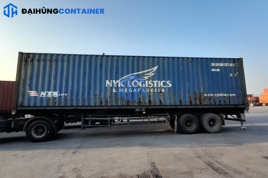 Bán container cũ, container khô cũ 40 feet tại Bắc Giang năm 2022