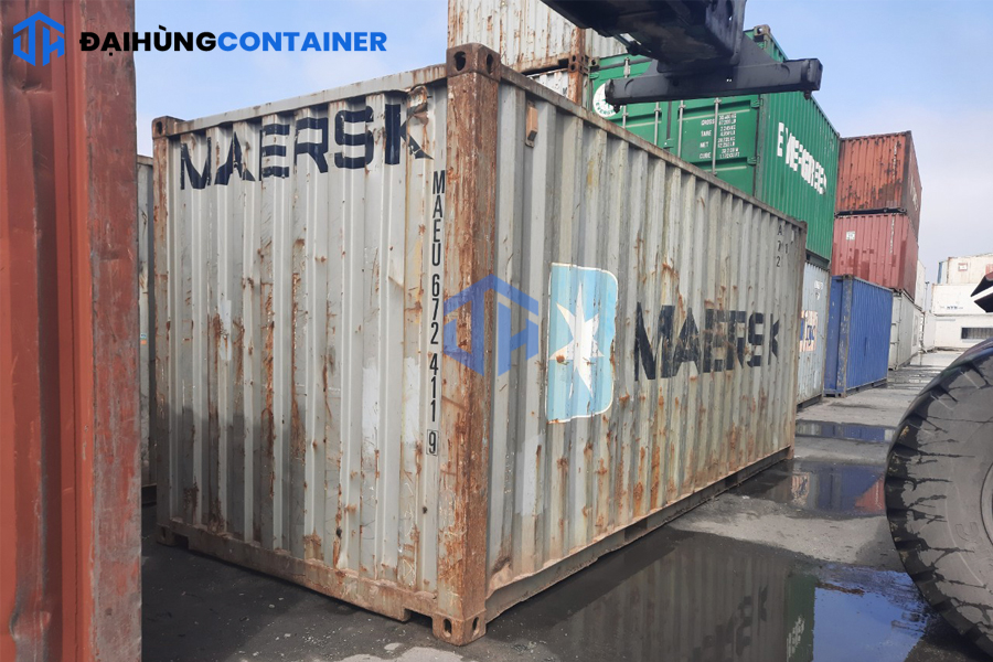 Container khô 20 feet phù hợp là kho chứa hàng và vận chuyển hàng hóa
