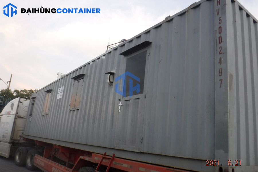 Container kho là thùng chứa hàng, lưu giữ hàng không thể thiếu trong vận tải