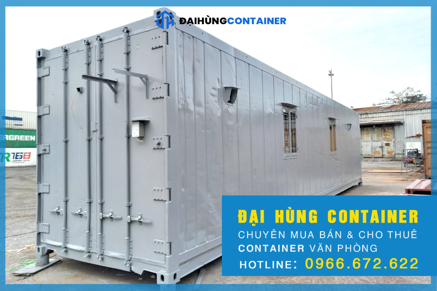 Báo giá bán container văn phòng 40feet, 20feet tại Nam Định 2022