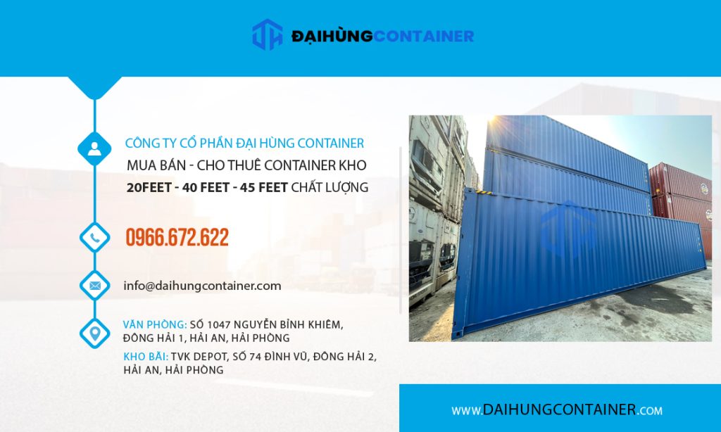 bán container kho