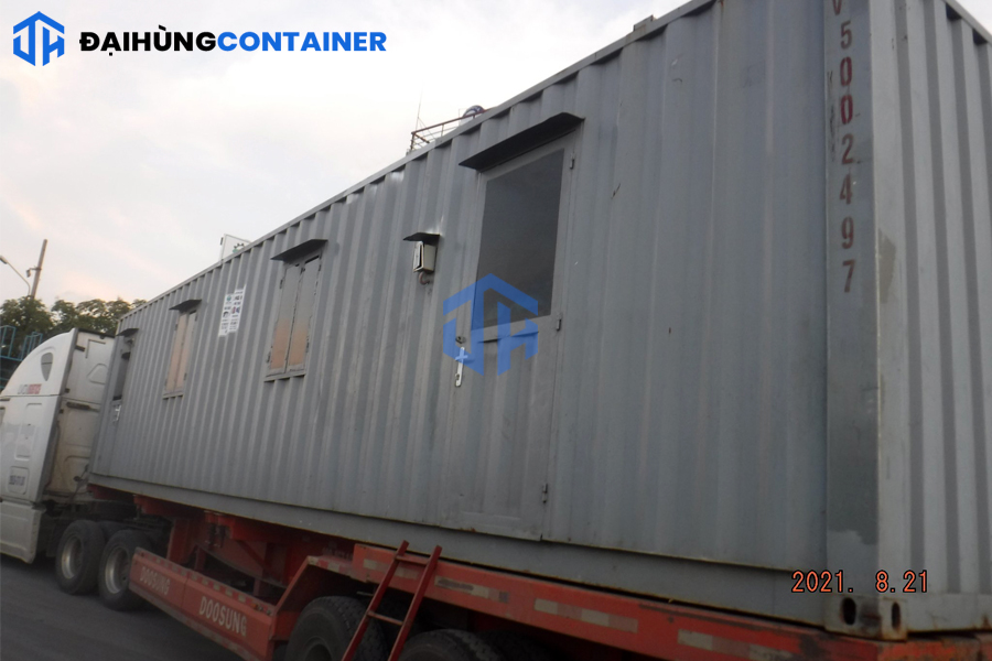 Đại Hùng Container cung cấp dịch vụ mua bán và cho thuê container văn phòng TỐT nhất tại Hải Phòng