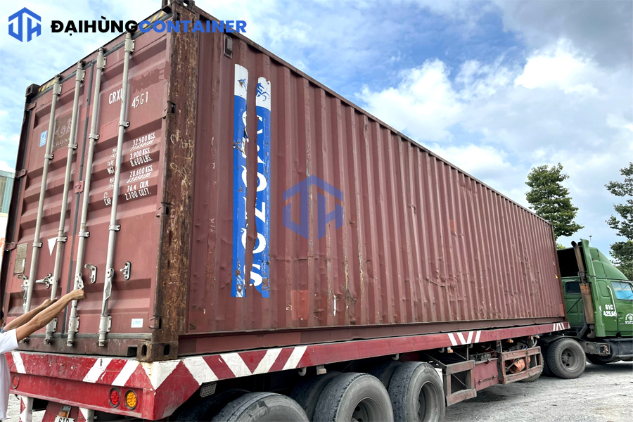 Đại Hùng Container chuyên mua bán và cho thuê các loại Container kho từ 10feet đến 45feet