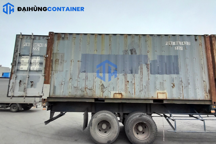 Đại Hùng Container chuyên cho thuê container cũ uy tín giá tốt tại Hải Phòng