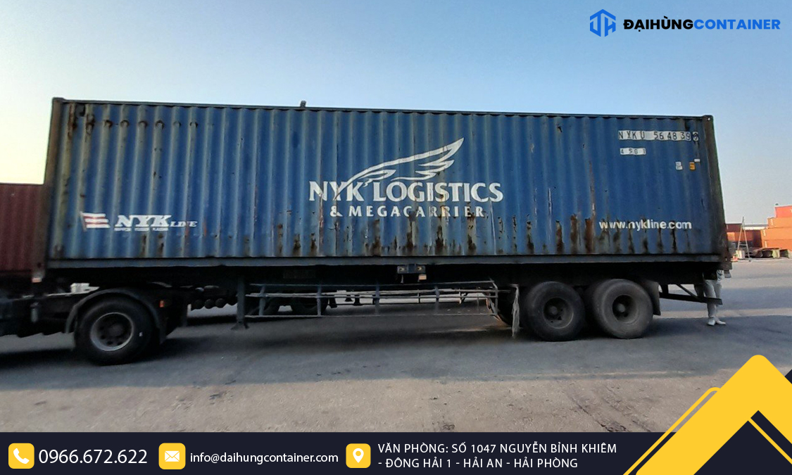 Dịch vụ cho thuê container tại các tỉnh miền Bắc của Đại Hùng Container giá tốt nhất