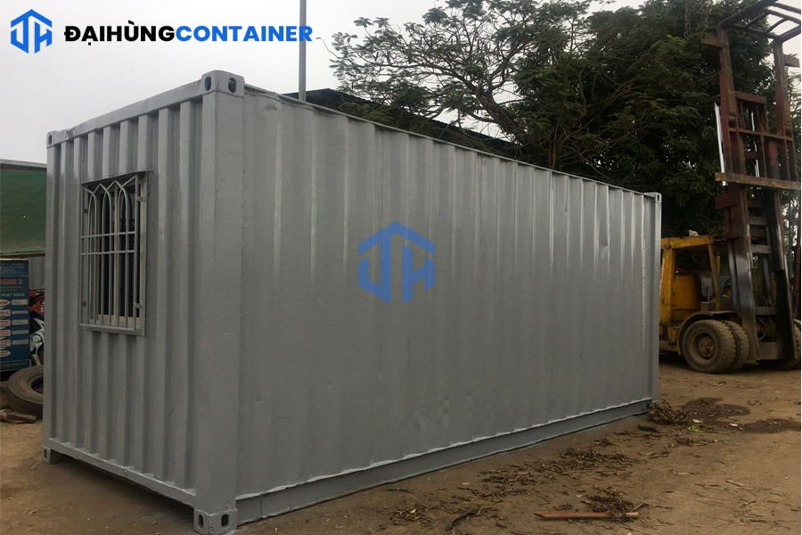 Container văn phòng giúp tiết kiệm chi phí mà lại bền bỉ, an toàn