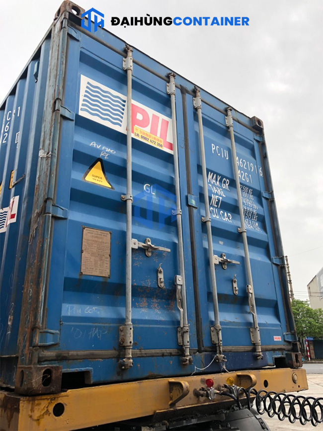 Đại Hùng Container cung cấp container kho cũ 40feet giá rẻ chất lượng cao tại Hải Phòng
