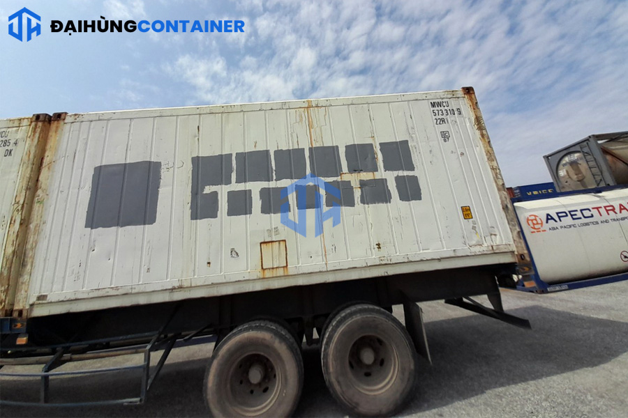 Đại Hùng Container chuyên bán container cũ chất lượng 70%, sẵn số lượng lớn