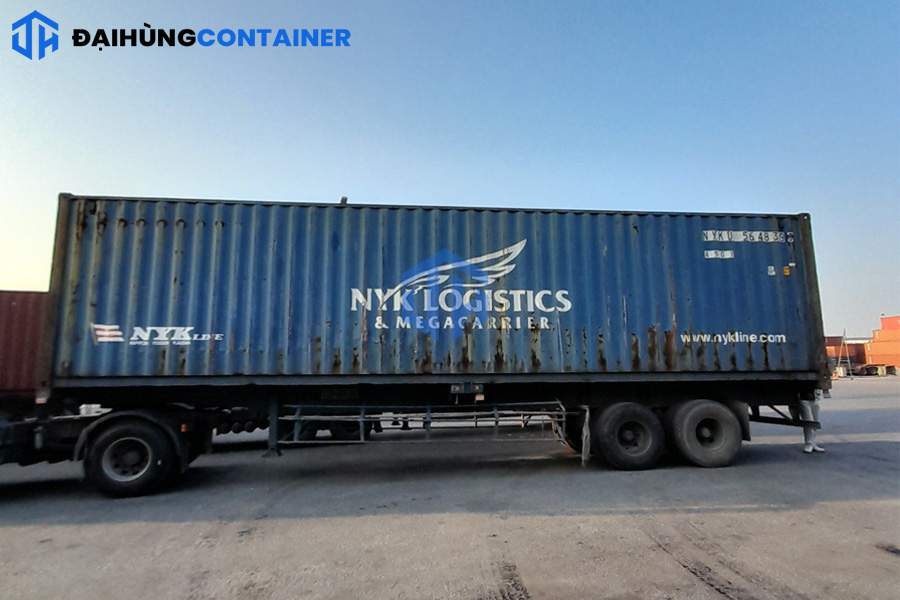 Bán container cũ, container khô cũ 40 feet giá rẻ tại Bắc Giang năm 2022