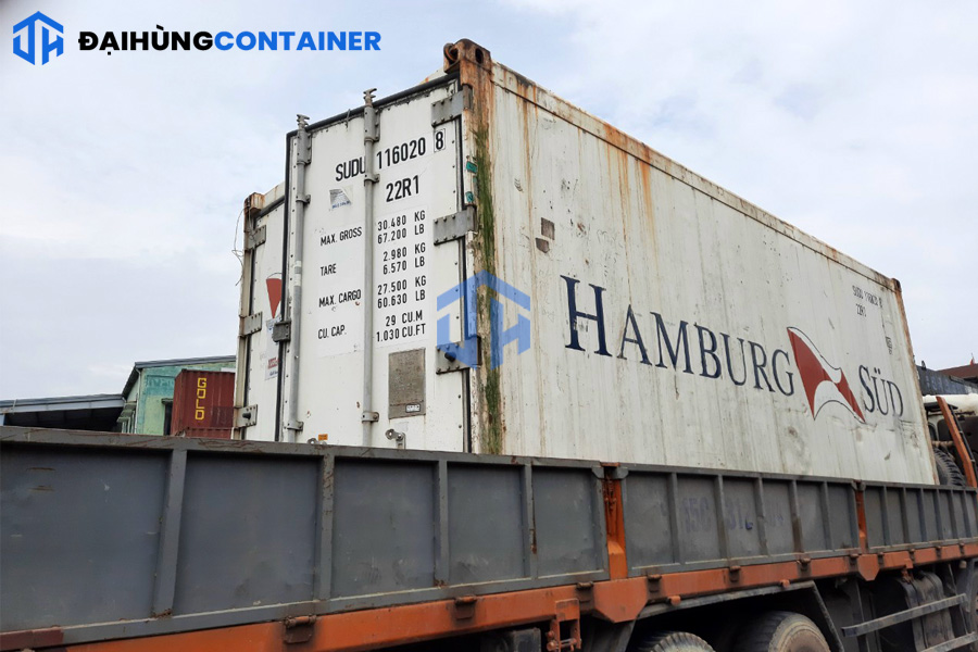 Container kho cũ 20feet tại Đại Hùng Container luôn đảm bảo chất lượng