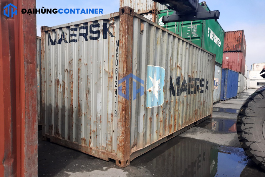 Đại Hùng Container cung cấp mua bán container kho cũ chất lượng 70-80% tại Nam Định