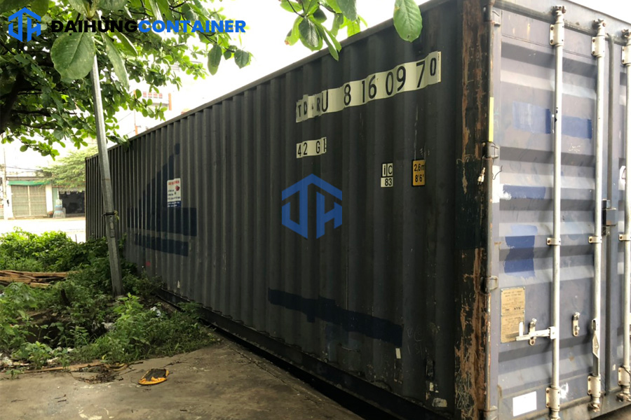 Đại Hùng Container chuyên Bán container kho cũ 40 feet tại Nam Định năm 2022