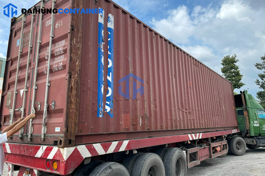 Dịch vụ mua bán và cho thuê container kho cũ 40ft tốt nhất tại Nam Định
