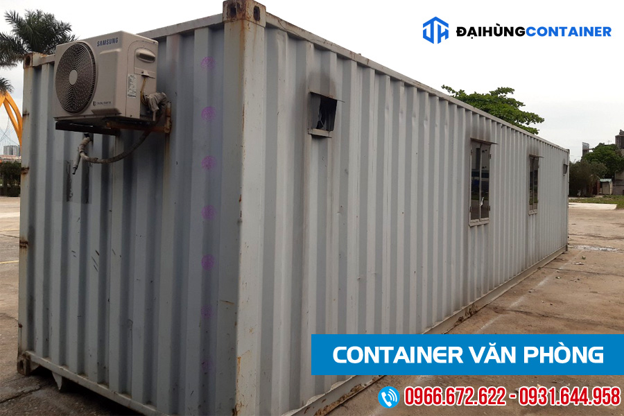 Đại Hùng Container cho thuê container văn phòng cũ 20ft, 40ft chất lượng giá rẻ 