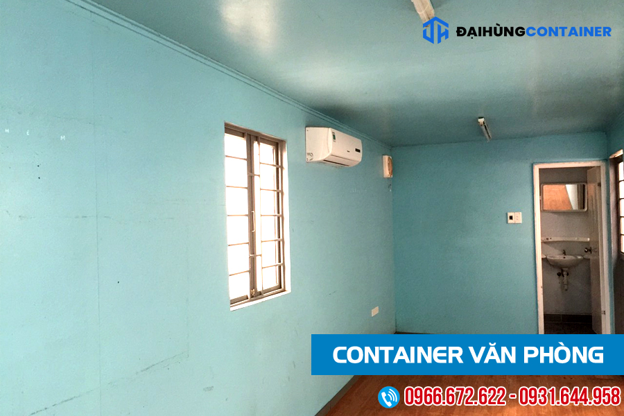 Đại Hùng Container chuyên mua bán và cho thuê container văn phòng 20 feet chất lượng tại Bắc Giang