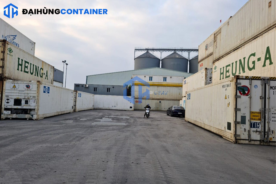Đại Hùng Container cho thuê container lạnh 20 feet tại Bắc Ninh