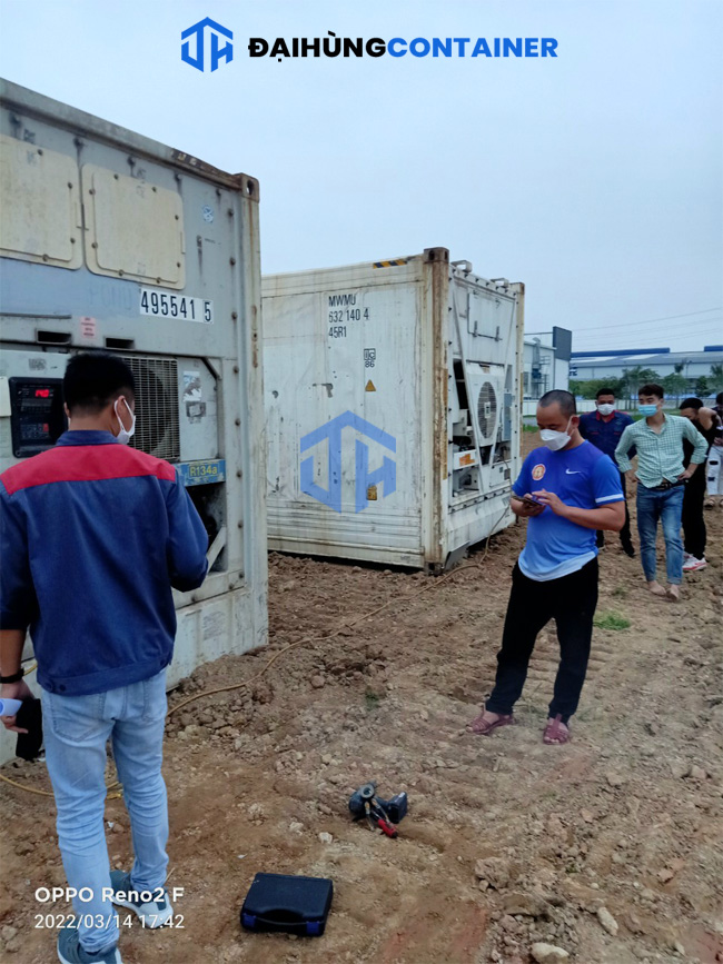 Đại Hùng Container chuyên cho thuê container lạnh giá rẻ tại Bắc Giang