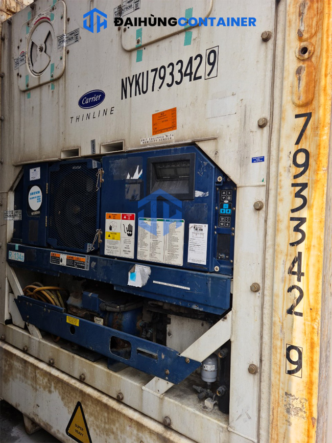 Đại Hùng Container cam kết mang đến container lạnh 40feet đạt chuẩn quốc tế