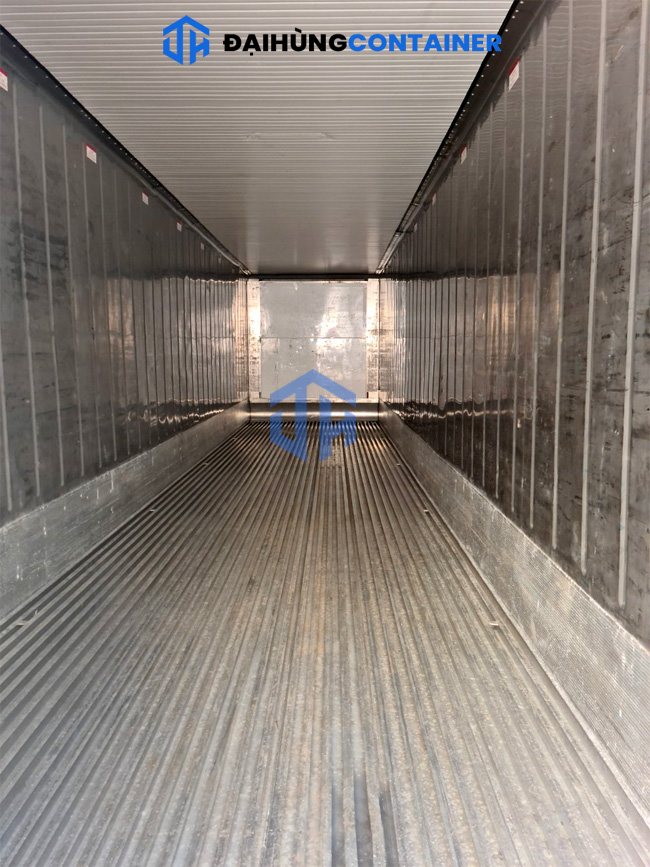 Container lạnh cũ 40feet tại Đại Hùng giúp bạn kiểm soát nhiệt độ và bảo quản hàng hóa tốt