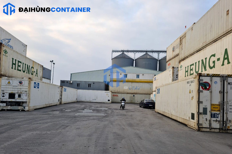 Đại Hùng Container chuyên mua bán container lạnh cũ 20feet chất lượng, giá rẻ tại Vĩnh Phúc