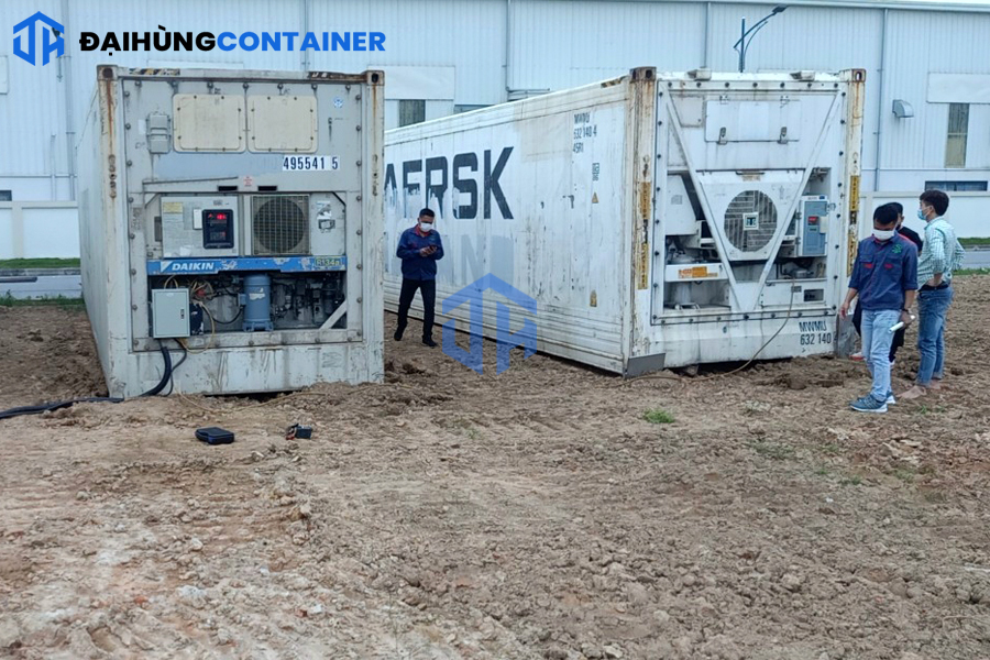 Đại Hùng Container chuyên cho thuê container lạnh tại Nam Định giá tốt nhất