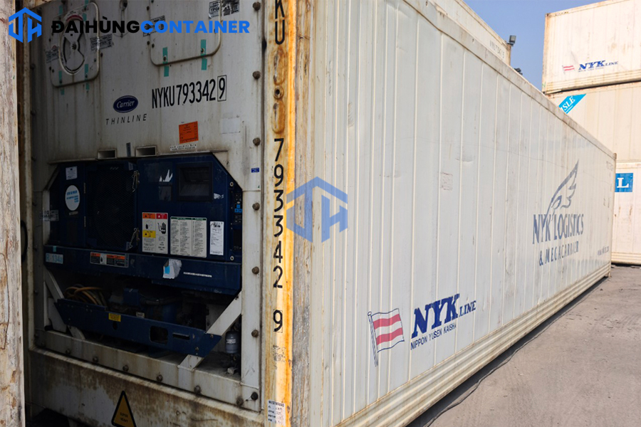 Đại Hùng Container chuyên mua bán container lạnh cũ chất lượng tại Nam Định