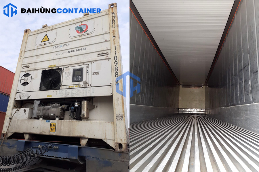 Đại Hùng Container cho thuê container lạnh 40feet chất lượng tại Bắc Ninh