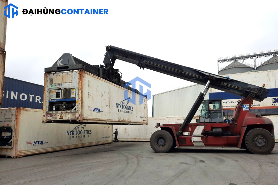 Đại Hùng Container cung cấp container lạnh 40 feet cũ chất lượng, giá rẻ tại Vĩnh Phúc
