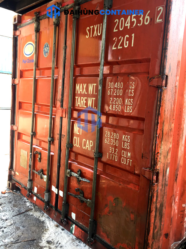 Đại Hùng Container chuyên mua bán container kho cũ giá rẻ tại Bắc Giang