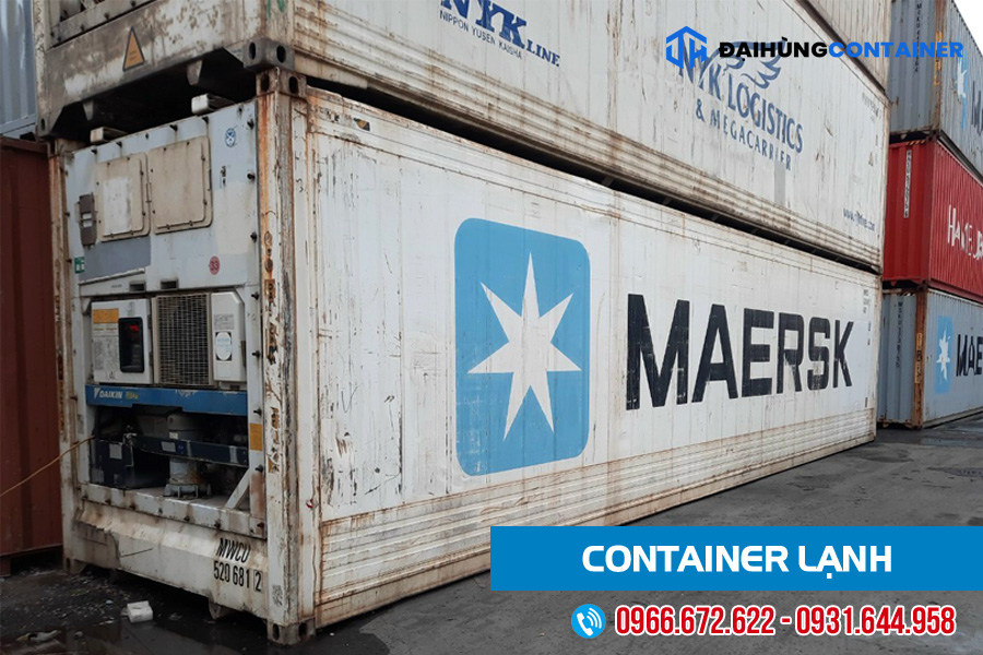Cho thuê container lạnh cũ chất lượng 70-80%, giá tốt tại Bắc Giang
