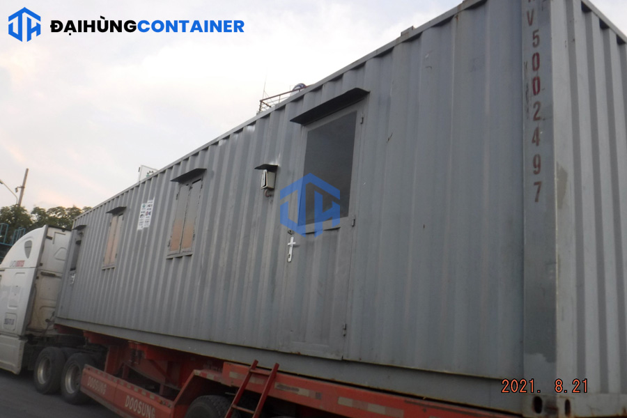 Đại Hùng Container cung cấp container văn phòng 40ft chất lượng giá rẻ tại Vĩnh Phúc
