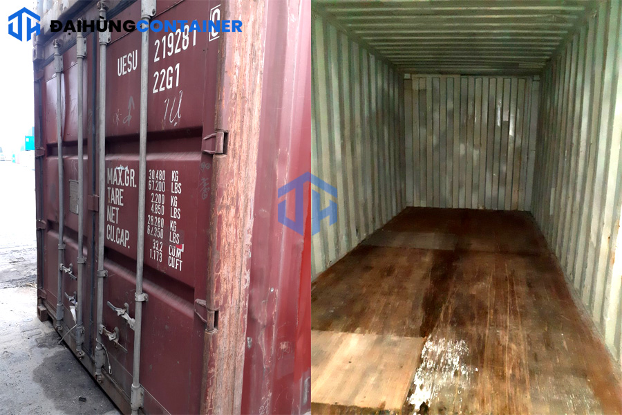 Đại Hùng Container chuyên mua bán và cho thuê container kho 40ft cũ giá rẻ tại Hà Nội