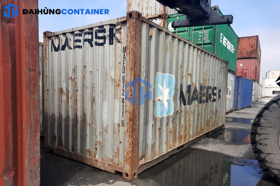 Đại Hùng Container chuyên mua bán và cho thuê container kho 20ft cũ giá rẻ tại Hà Nội