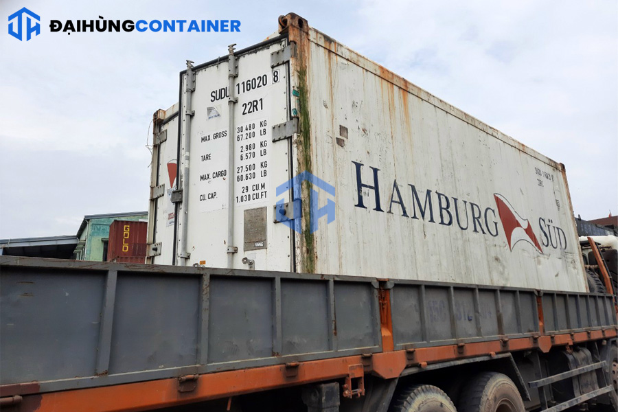 Đại Hùng Container cam kết bán container cũ chất lượng từ 70% trở lên có độ bền cao