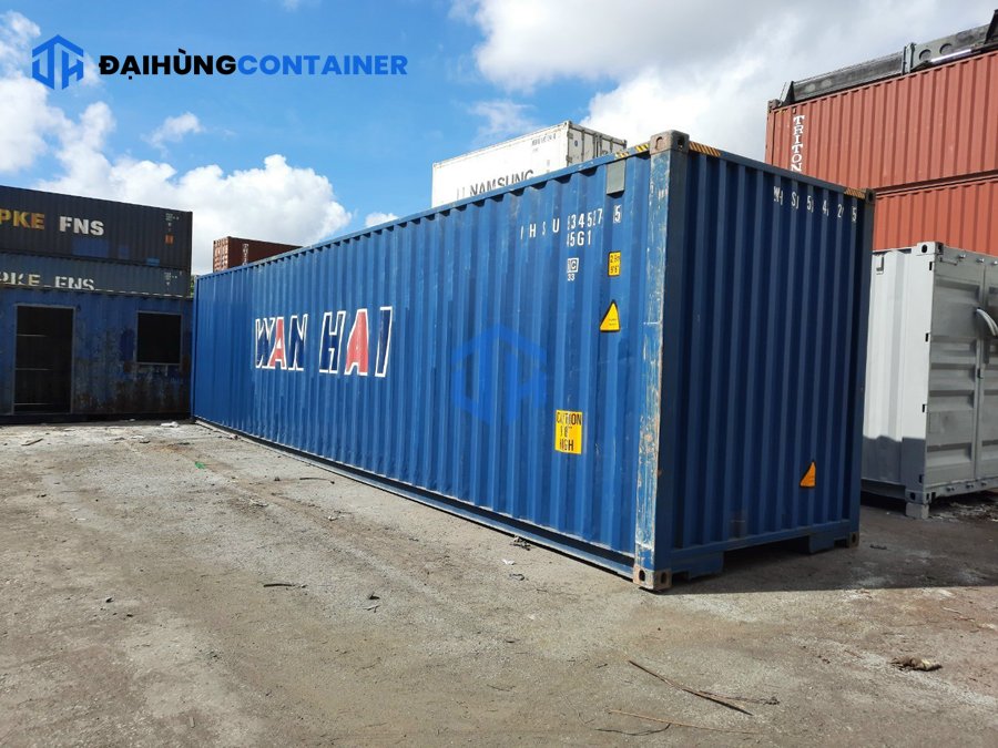 Đại Hùng Container chuyên cho thuê container kho 20feet, 40feet tại Hải Phòng uy tín giá tốt